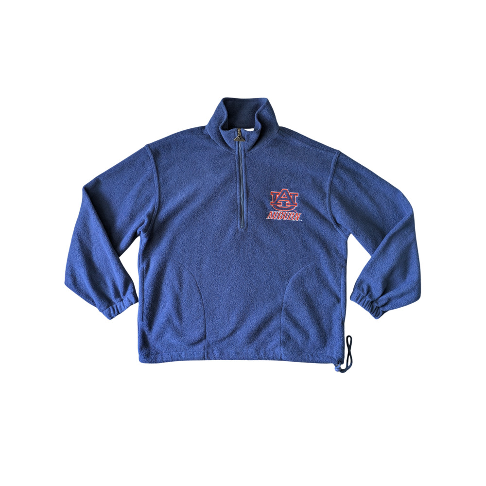 Vintage Auburn University Genuine Stuff Collegiate Fleece Pullover Size Large
